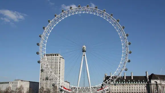 Guess this most popular paid tourist attraction in the U.K - Big Ben, Tianjin Eye, High Roller, London Eye