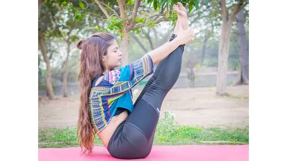 This asana is known as? - Vrukshasana, Navasana, Shavasana, Vinyasa