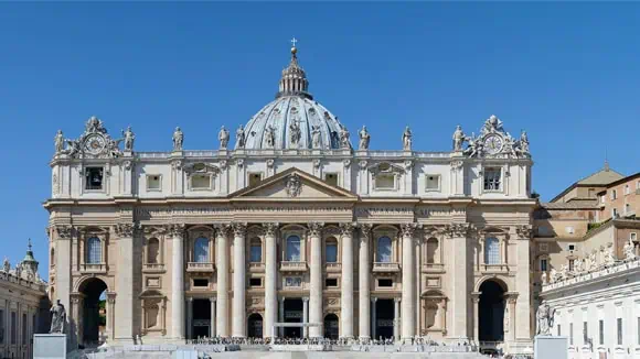 Name this famous church located in Europe - Cologne Cathedral, Milan Cathedral, St. Peter's Basilica, Hagia Sophia